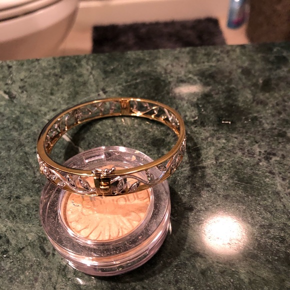 Simon G gold and diamond bracelet and earrings - Picture 5 of 8